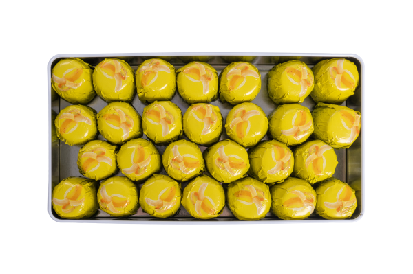 Dose M - Chocoköpfli Banane - 26 Stück
