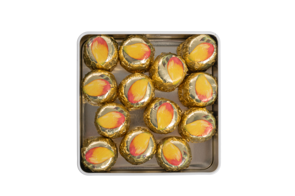 Dose S - Chocoköpfli Mango - 13 Stück