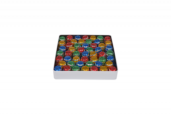 Dose L - Chocoköpfli Classic / Vanille - 49 Stück