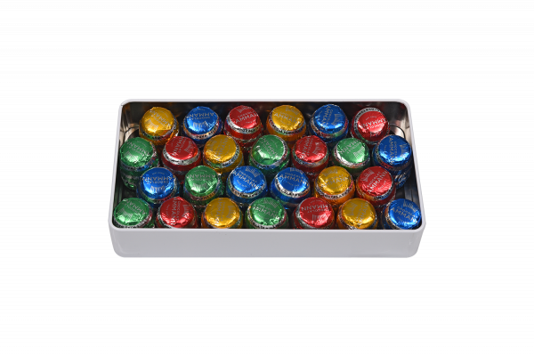 Dose M - Chocoköpfli Classic / Vanille - 26 Stück
